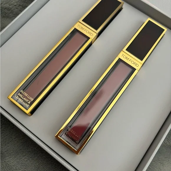Tom Ford Set Of 2 Lipglosses In Box - Picture 2 of 3